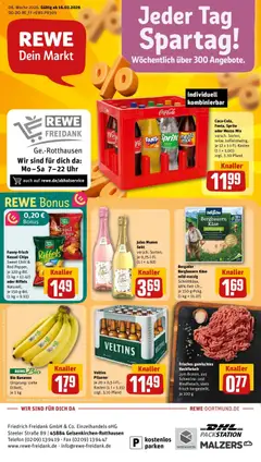 Vorschau von dem Prospekt des Geschäftes Rewe, gültig ab dem 16.02.2026