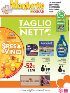 Anteprima dell'opuscolo Volantino Margherita Lombardia dal negozio Conad valido da 22/10/2025