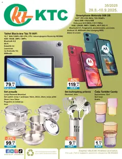 Pregled letka Katalog Tehnike i posuđa trgovine KTC vrijedi od 28.08.2025