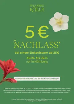 Vorschau von dem Prospekt des Geschäftes Pflanzen-Kölle, gültig ab dem 30.10.2025