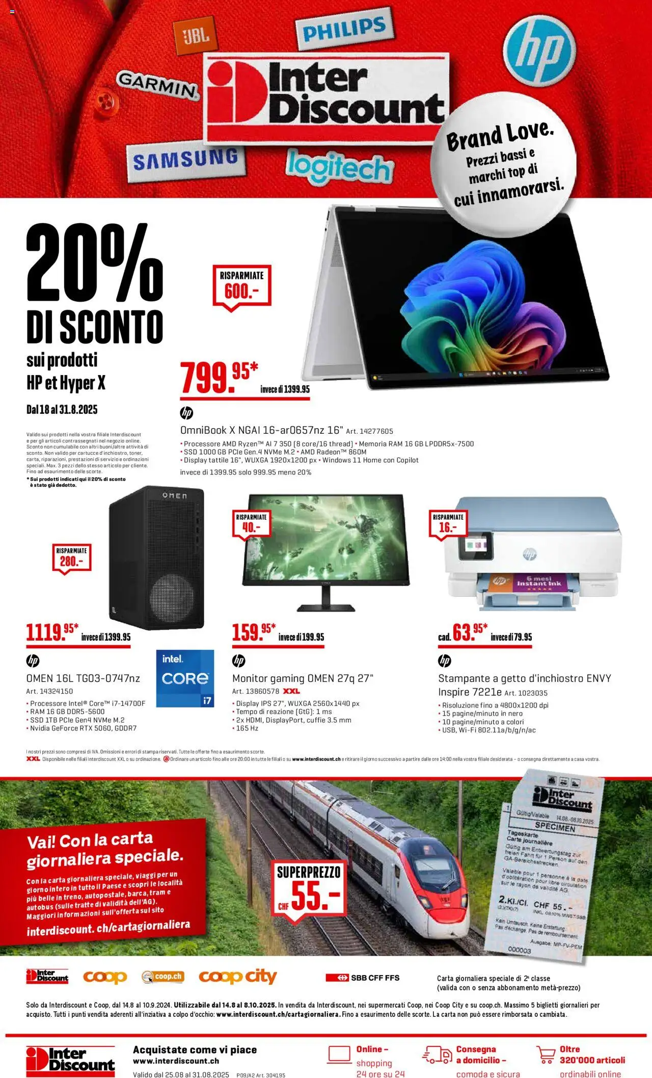Interdiscount Aktionen IT ab 25.08.2025 - Seitennummer 1
