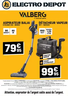 Voorbeeld van Electro Depot Publicité van winkel Electro Depot geldig vanaf 25/02/2026