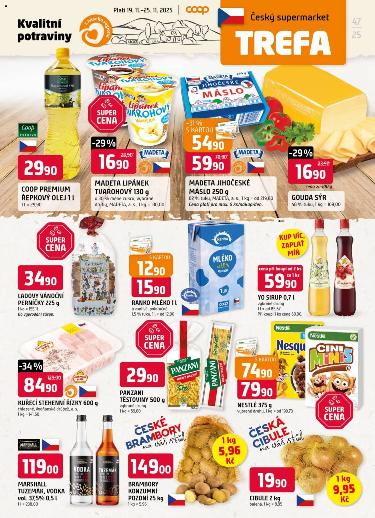 Náhled nabídky: Trefa Leták platný od 19.11.2025