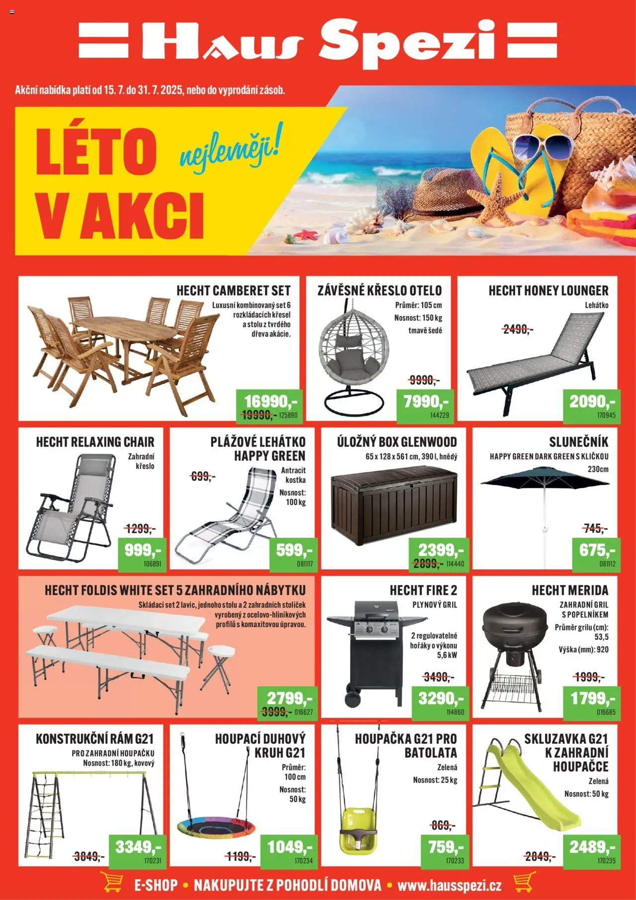  Haus Spezi Leták (15.07.2025 - 31.07.2025)