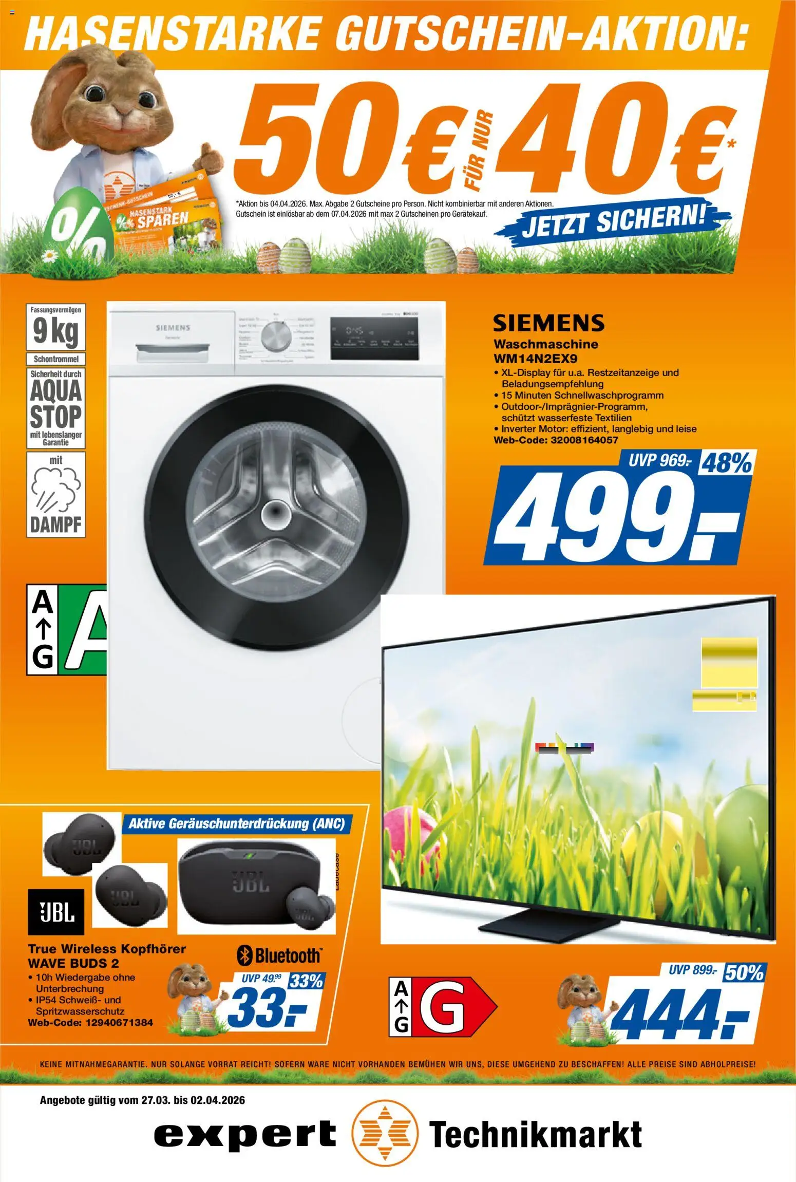 Vorschau von dem Prospekt des Geschäftes Expert, gültig ab dem 27.03.2026