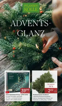 Vorschau von dem Prospekt des Geschäftes Pflanzen-Kölle, gültig ab dem 17.11.2025