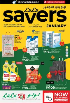 Preview of the catalogue Lulu Savers - Dubai & Northern Emirates of store Lulu Hypermarket valid from 2 Jan, 2026