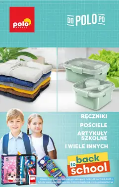 Pogląd gazetki "Back to School" ze sklepu POLOmarket ważnej od 01.08.2025