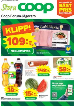 Förhandsgranska reklamblad Marieberg från butik Coop Forum gäller från 28/07/2025