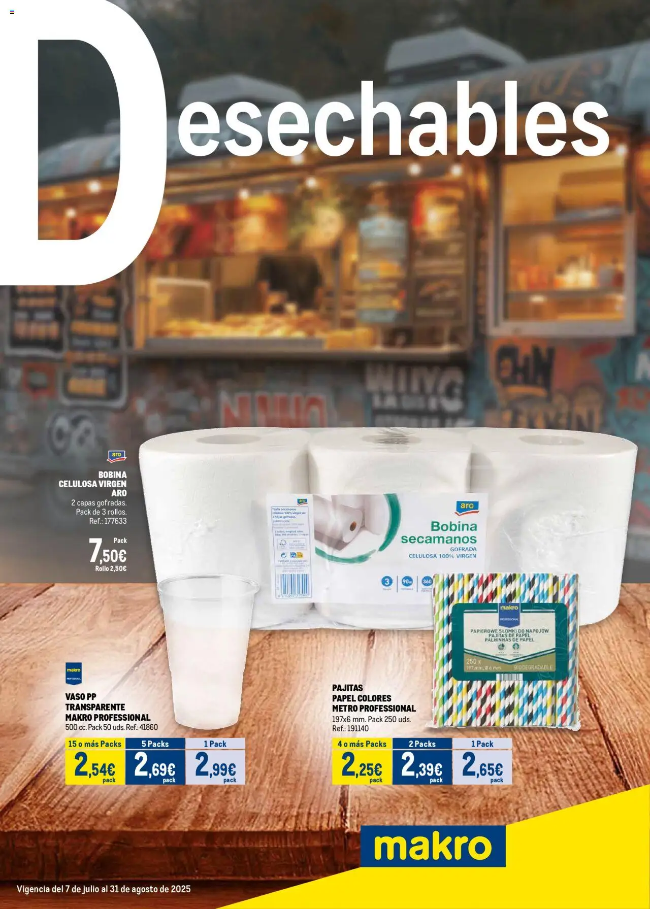 Makro Catalogo Desechables Take Away Cataluña > 07/07 - 31/08/2025 > Ofertas