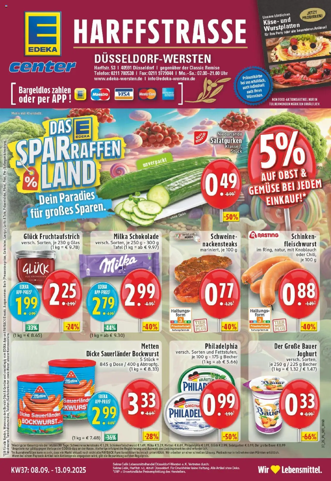 EDEKA Prospekt ab 07.09.2025 - Prospekt Düsseldorf Online