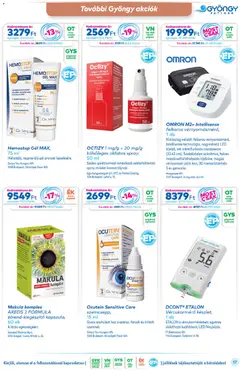 Gyöngy Patikák - Akciós újság Gyöngy Patikák megtekintése, amely érvényes 2025.11.01.-től | Oldal: 17