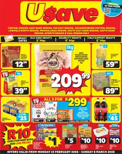 Preview of Usave flyer valid from 23/02/2026