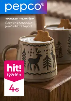Náhľad Pepco letáku platného od 09.10.2025