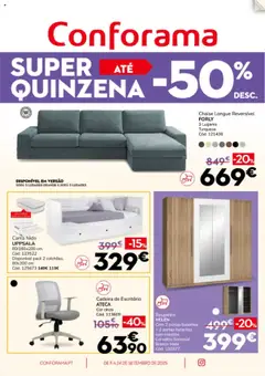 Pré-visualização do folheto da loja Conforama válida a partir de 11/09/2025