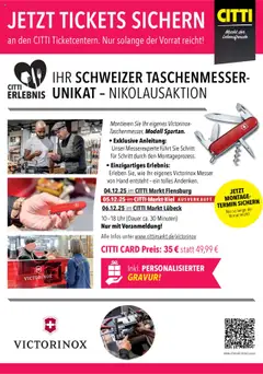 Vorschau von dem Prospekt des Geschäftes CITTI Markt, gültig ab dem 20.10.2025
