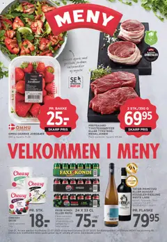 Eksempel på tilbudsavis Tilbudsavis fra butik Meny gyldig fra 25/07/2025