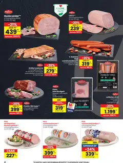 Spar - Akciós újság Spar megtekintése, amely érvényes 2025.10.30.-től | Oldal: 4