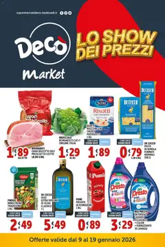 Anteprima dell'opuscolo Volantino Market - Roma dal negozio Decò valido da 09/01/2026