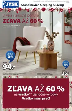 Náhľad JYSK letáku platného od 10.12.2025