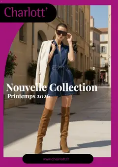 Prévisualisation de Catalogue Charlott Printemps du magasin Charlott formulaire valide 21/03/2026