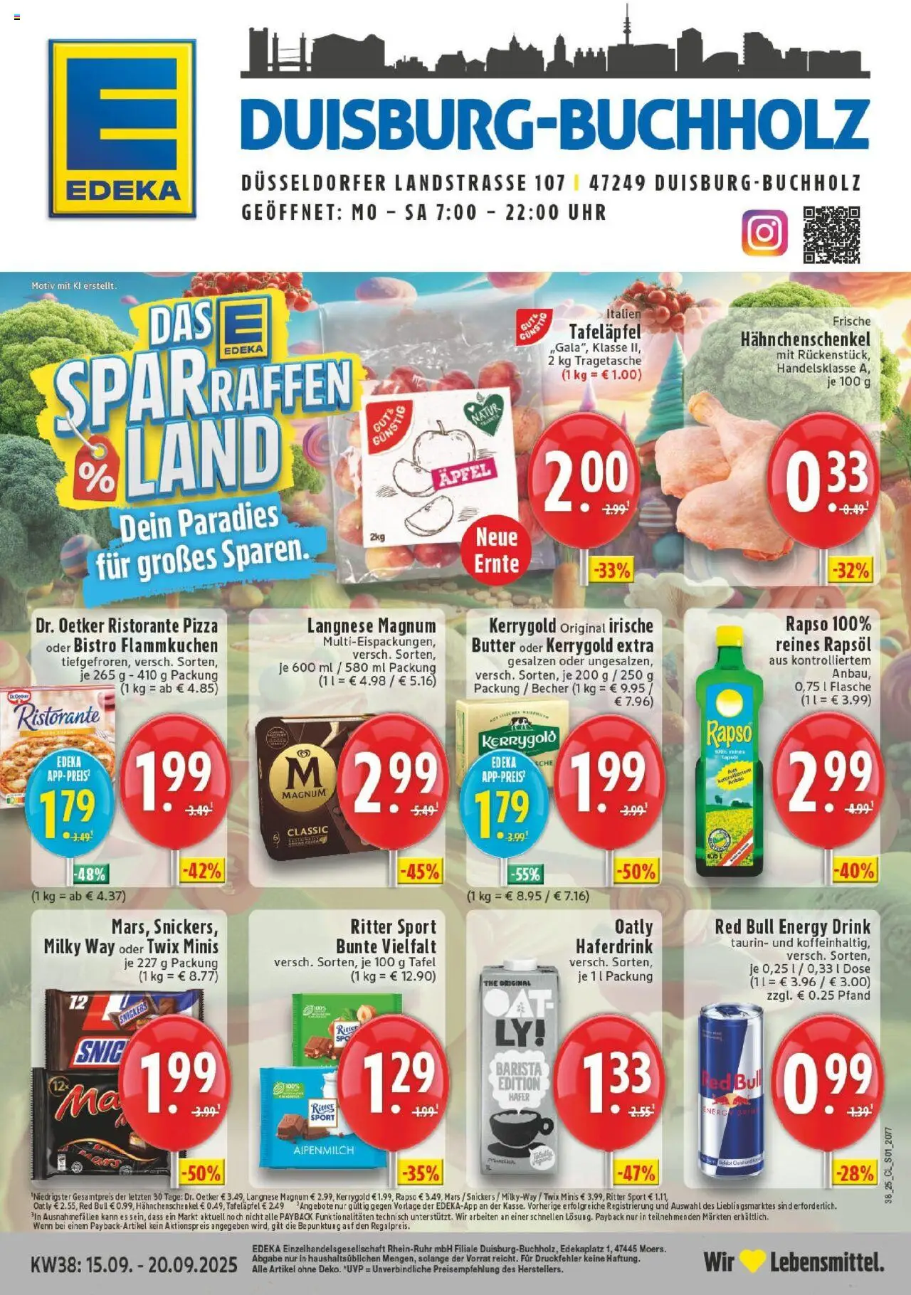 EDEKA Prospekt ab 14.09.2025 - Prospekt Duisburg Online