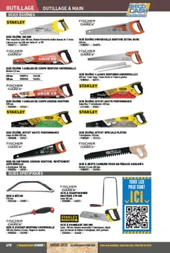 Prévisualisation de Catalogue du magasin Brico Cash formulaire valide 04/04/2025 | Page: 470