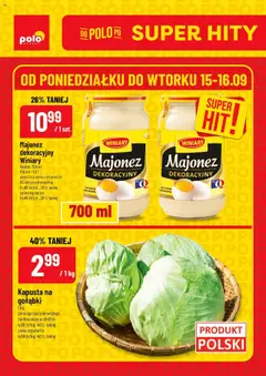 Pogląd gazetki "Super Hity" ze sklepu POLOmarket ważnej od 15.09.2025