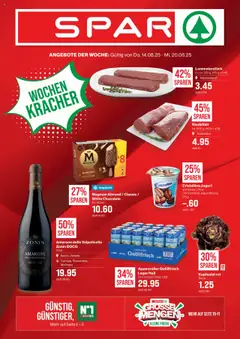 Vorschau des Merkblatts Aktionen vom Shop SPAR gültig von 14.08.2025 bis 20.08.2025