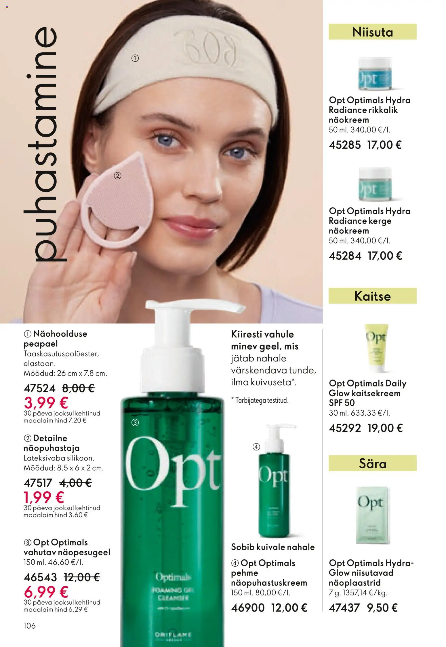 Oriflame kliendilehe eelvaade alates 2026.01.28