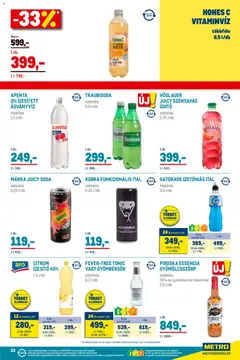 Metro - Élelmiszer és Szezonális katalógus 2025/11 megtekintése, amely érvényes 2025.11.02.-től | Oldal: 23