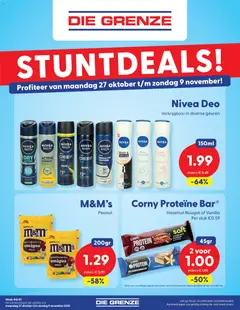 Voorbeeld van Folder week 44/45 van winkel Die Grenze geldig vanaf 27-10-2025