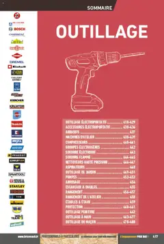 Prévisualisation de Catalogue du magasin Brico Cash formulaire valide 04/04/2025 | Page: 417