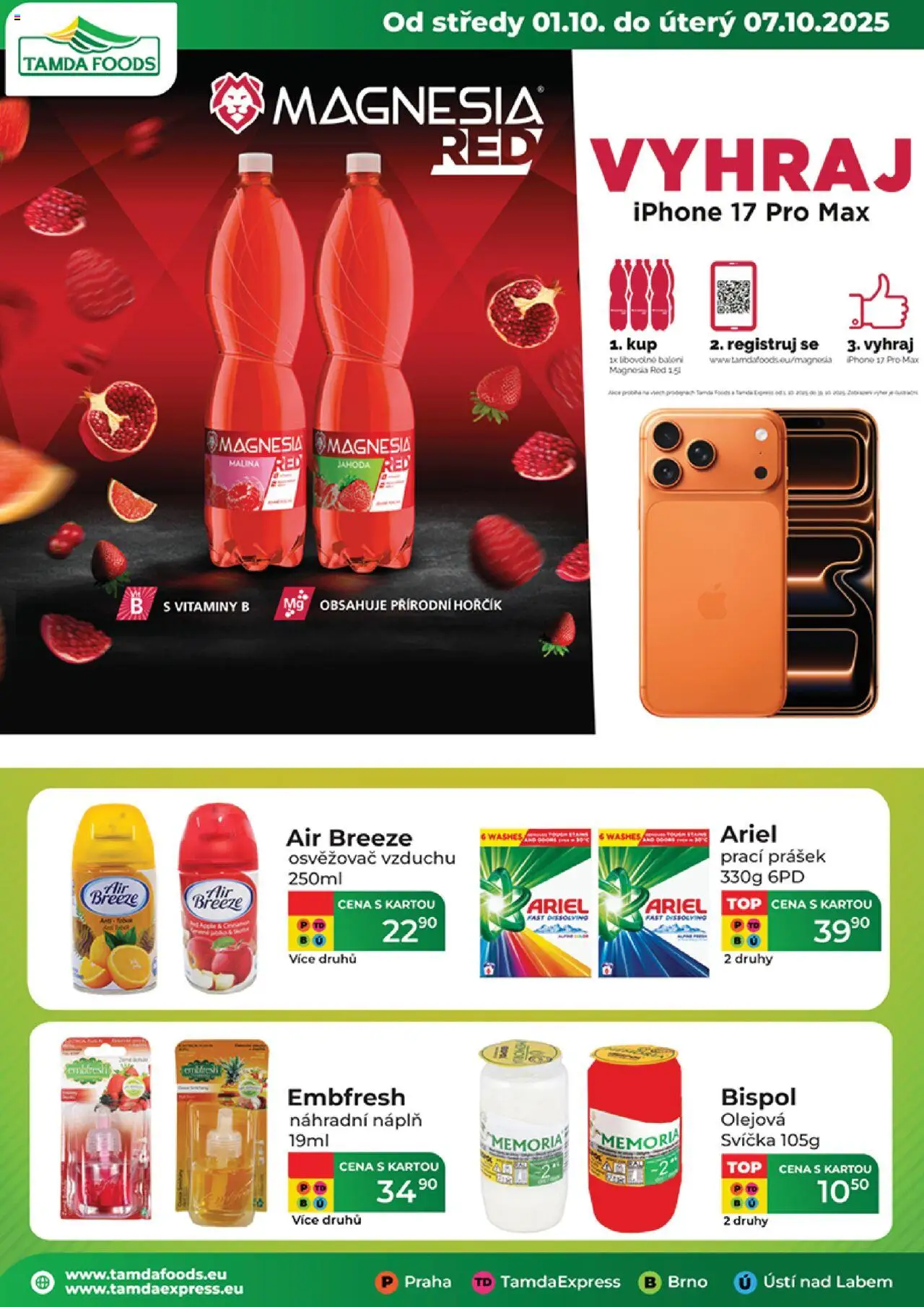  Tamda Foods Leták (01.10.2025 - 07.10.2025)