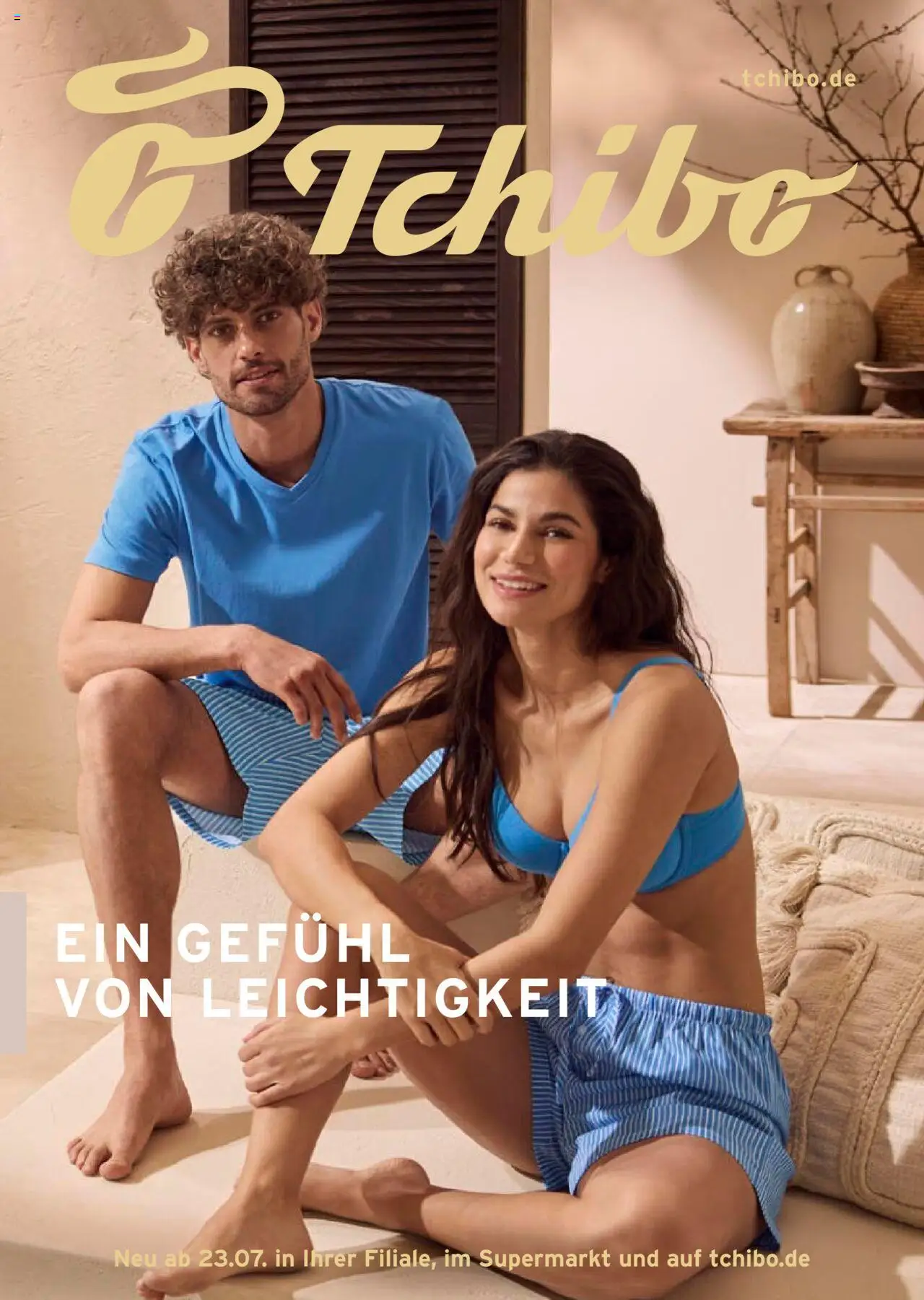 Tchibo Prospekt Ein Gefühl von Leichtigkeit (vom von Mittwoch 23.07.2025)