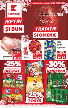 Previzualizarea de cataloage: Kaufland Kaufland Slatina valabil de la 11.03.2026