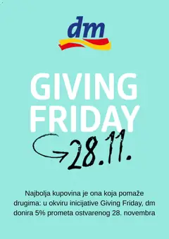 Pregled DM Drogerie kataloga - važi od 24.11.2025