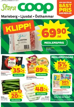 Förhandsgranska reklamblad Örebro från butik Coop Forum gäller från 03/11/2025