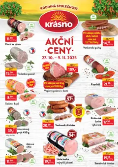 Náhled nabídky: MP Krásno Leták platný od 27.10.2025