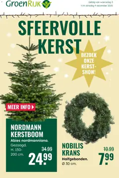 Voorbeeld van Folder van winkel GroenRijk geldig vanaf 03-12-2025