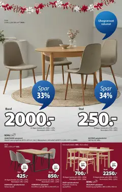 Eksempel på tilbudsavis Tilbudsavis fra butik JYSK gyldig fra 12/12/2025 | Side: 21