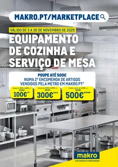 Pré-visualização do folheto da loja Makro válida a partir de 03/11/2025