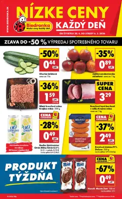 Náhľad Biedronka letáku platného od 30.04.2026