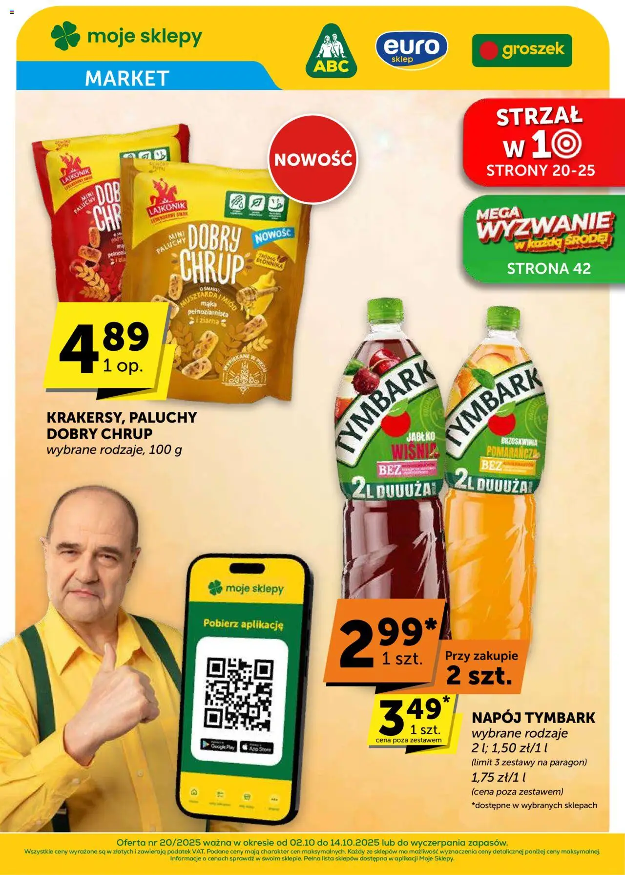 Groszek Market od 02.10.2025 - Nowa Gazetka - Numer strony 1