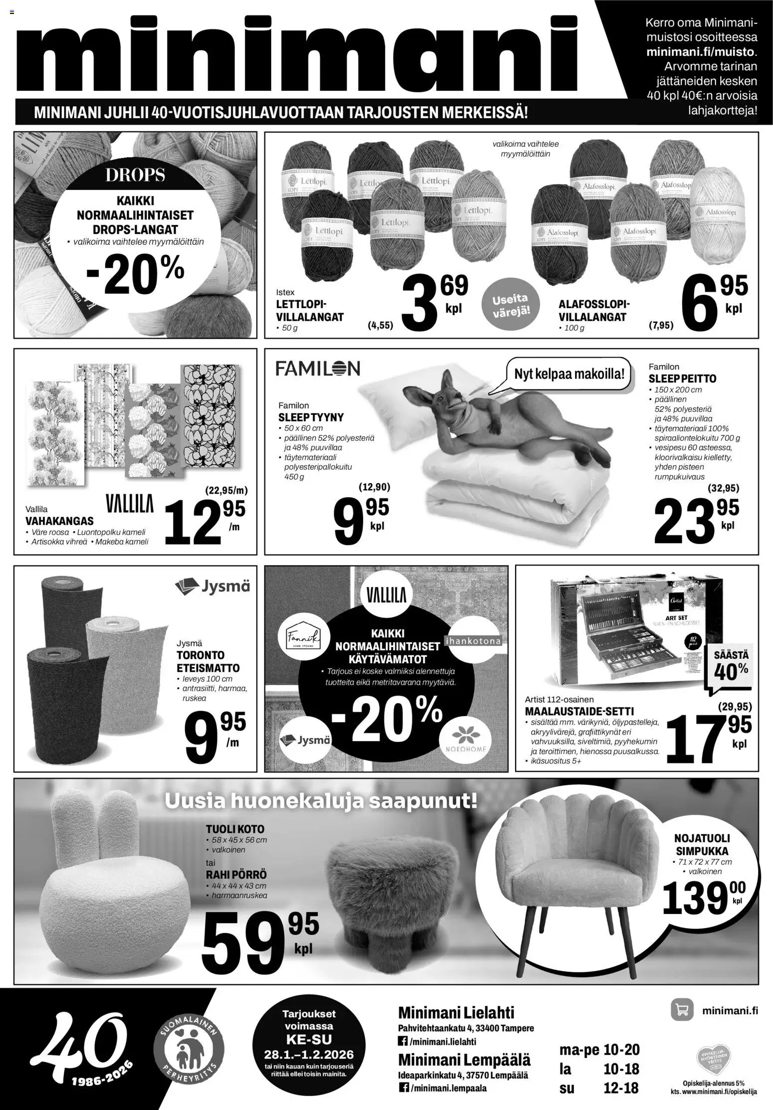 Kaupan Minimani Tarjoukset - Lempäälä / Tampere esikatselu, voimassa 28/01/2026