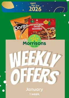 Preview of Morrisons Weekly offers valid from 29/12/2025