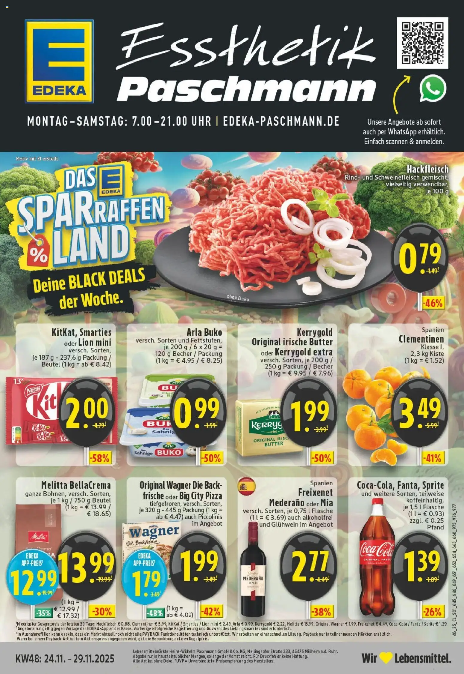 Vorschau von dem Prospekt des Geschäftes Edeka, gültig ab dem 23.11.2025