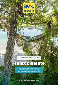 Anteprima dell'opuscolo Volantino Estate dal negozio IN's valido da 31/05/2025