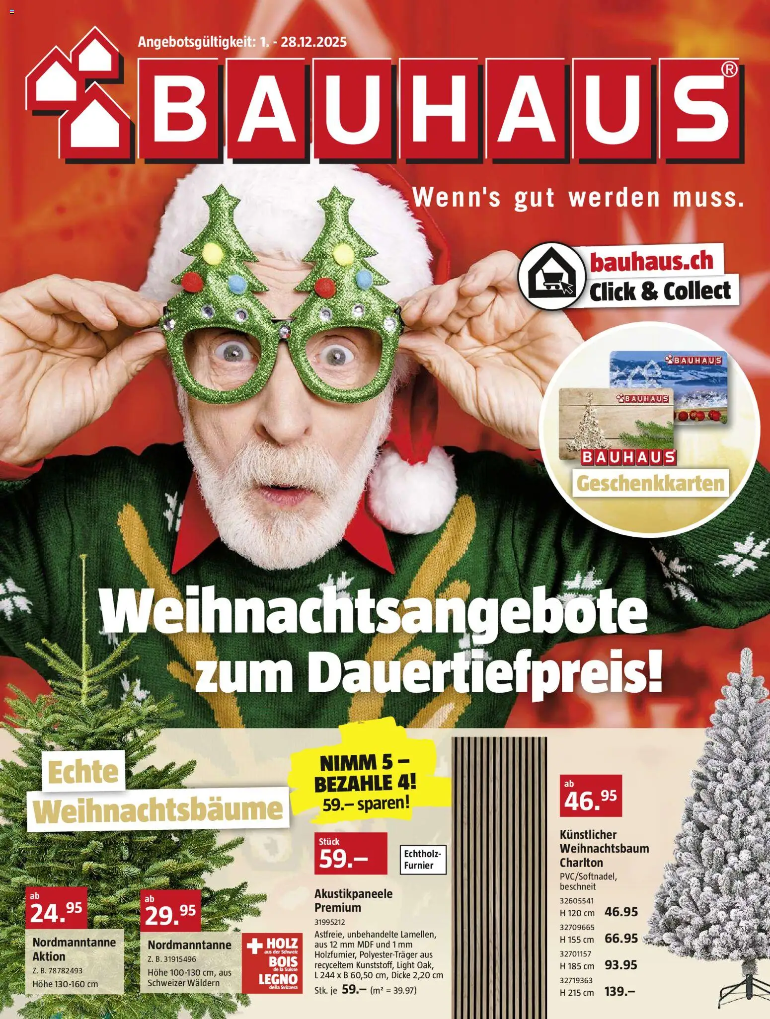 Vorschau des Merkblatts Aktionen vom Shop Bauhaus gültig von 01.12.2025 bis 28.12.2025