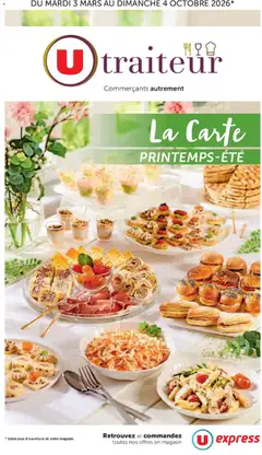 Prévisualisation de U Express - La carte Printemps Été du magasin U Express formulaire valide 03/03/2026